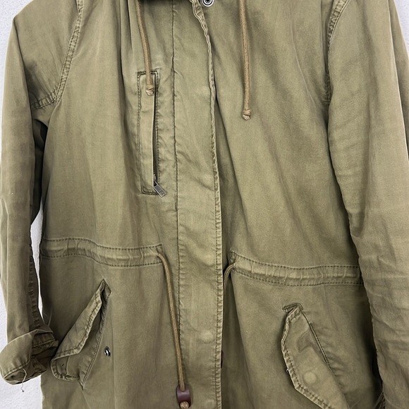 Madewell Tilden Military jacket army olive green M - Picture 5 of 10